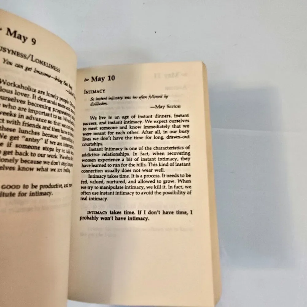Meditations For Women Who Do Too Much Book By Anne Wilson Schaef 1990 Paperback
